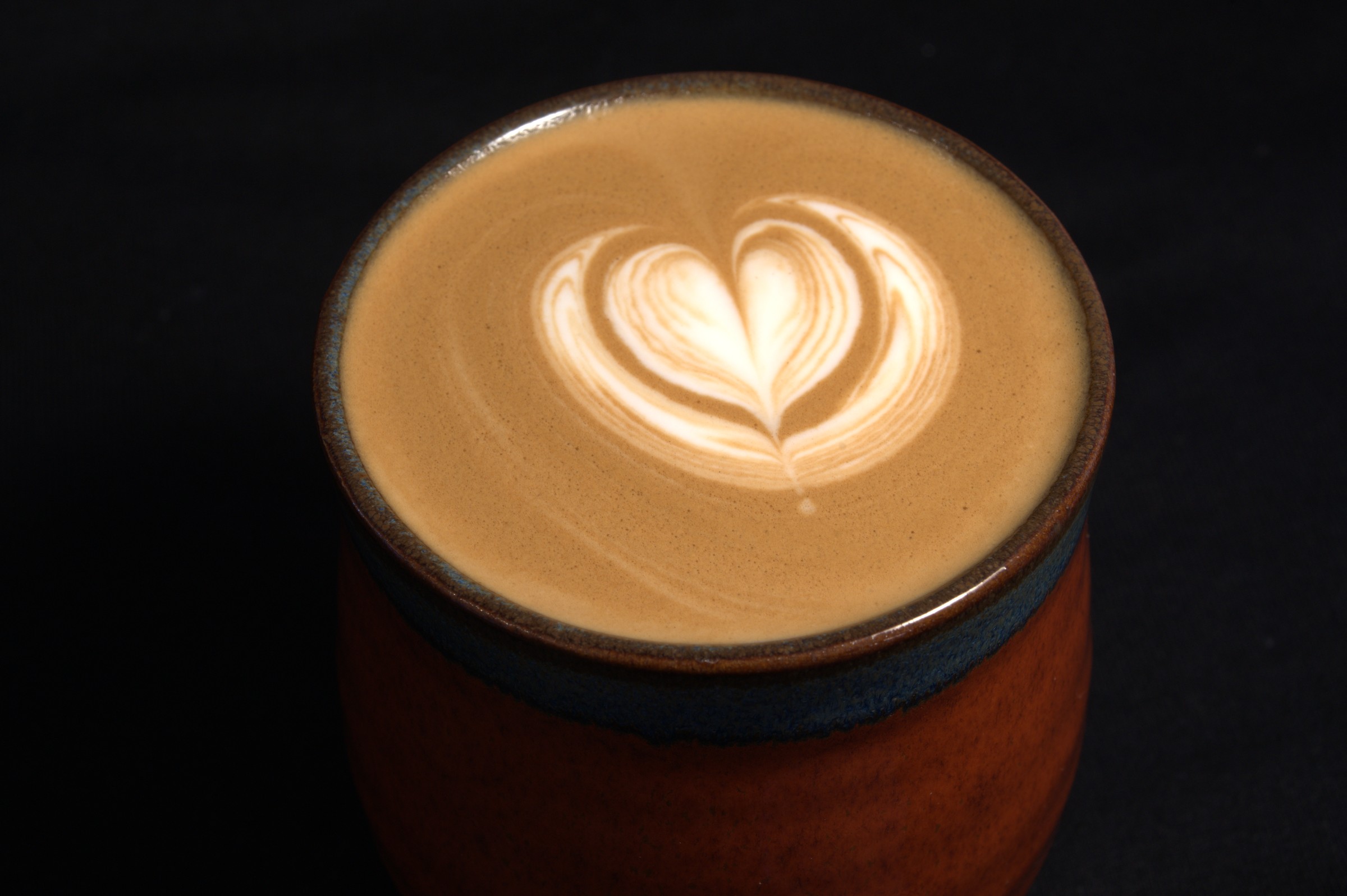 Pour-over coffee brewing